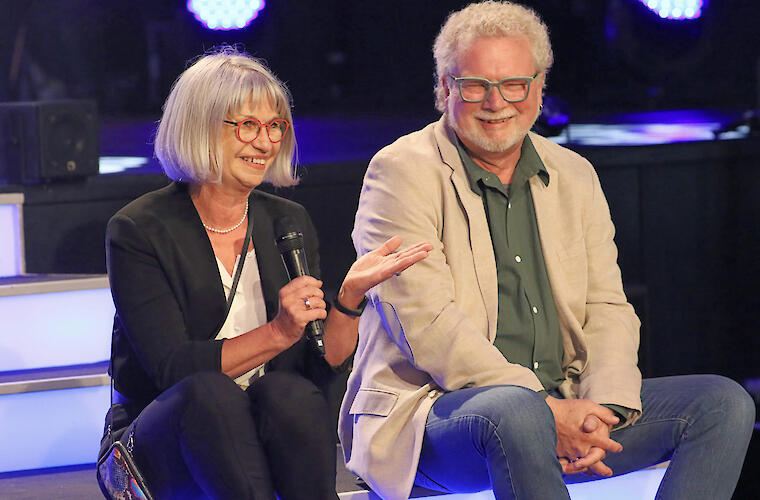 Isabelle Weide und Harald Prieß